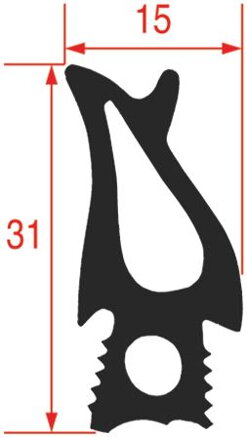 Těsnění dveří 101