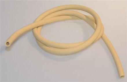 Silikonová hadička bílá