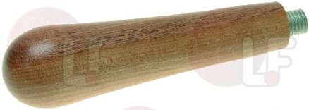 Rukojeť páky dřevěná M12