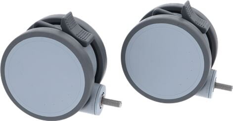 Pojezdová kolečka vozíku