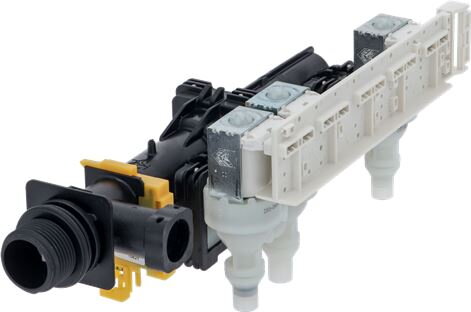 Třícestný el. mag. ventil